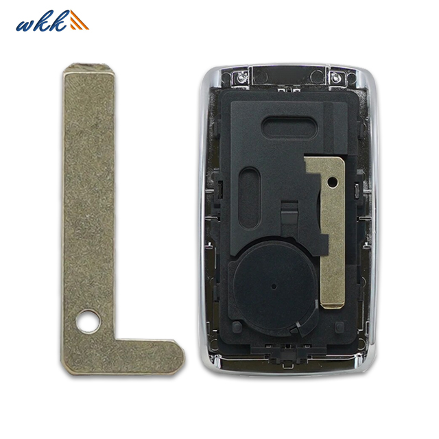 Clé intelligente noire 4 boutons KRSIK4CH-01 433 MHz pour Renault Talizman 2016+